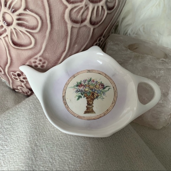 Regency Made in England Bone China Tea Bag Dish - Picture 6 of 6